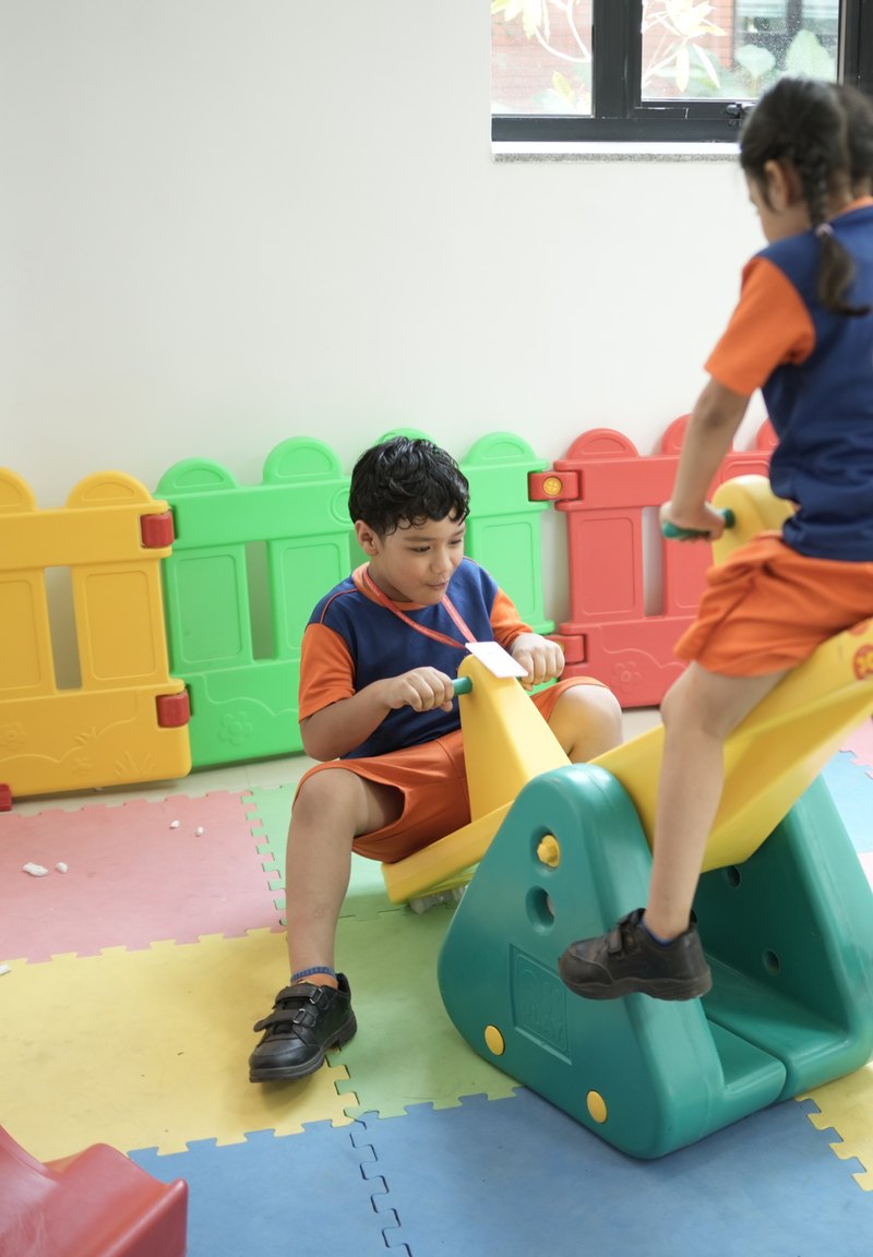 The play area, Birla Open Minds International School, Bhopal