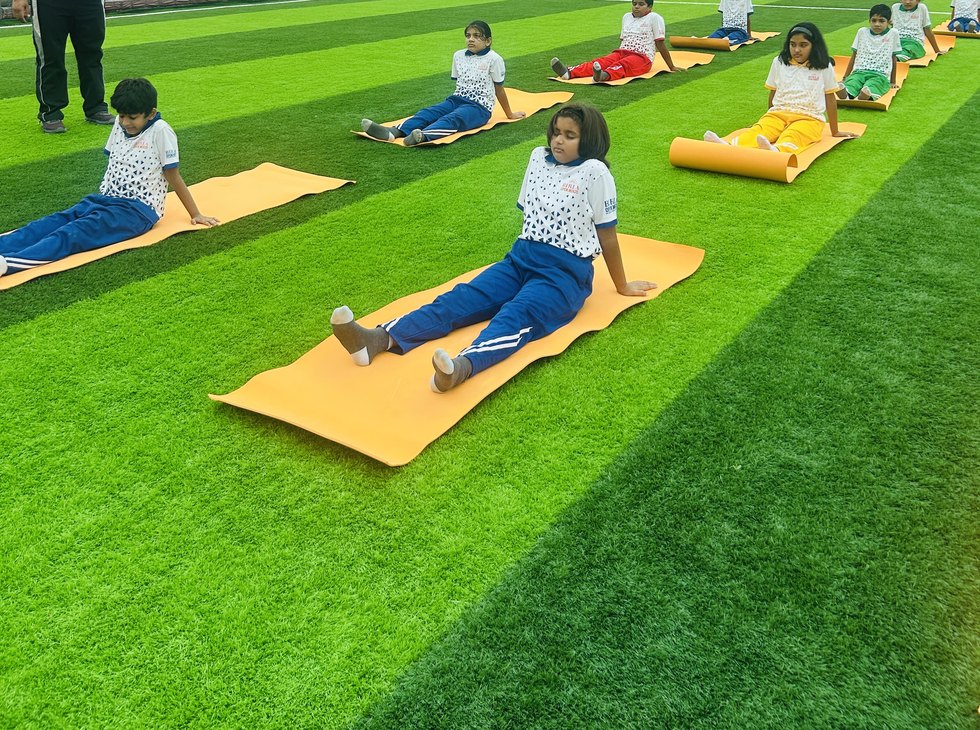 Sitting up, and starting again at Birla Open Minds International School, Bhopal